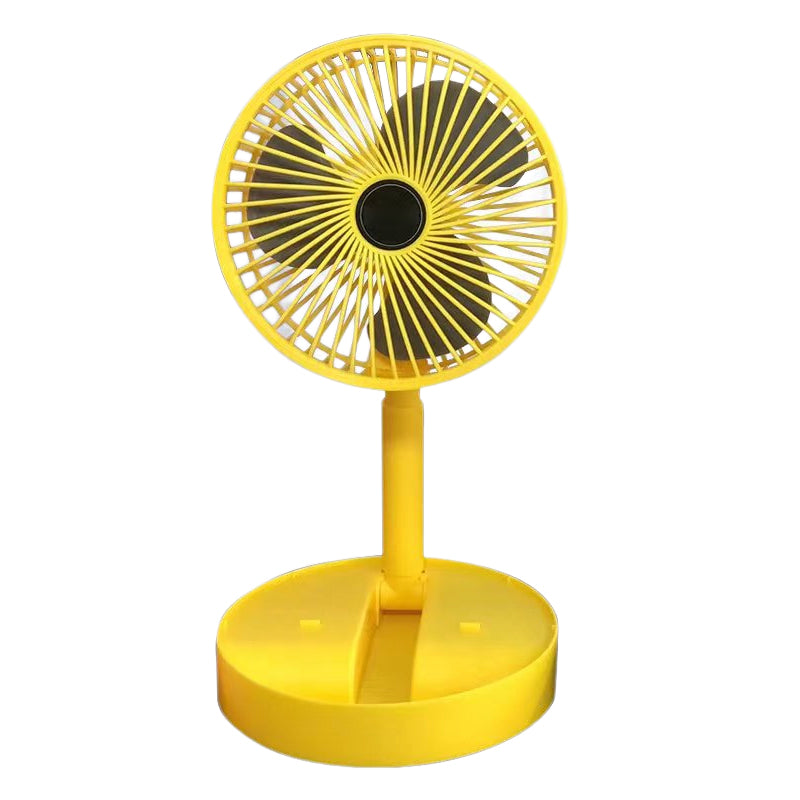 Telescopic Folding Table Fan with Adjustable Height