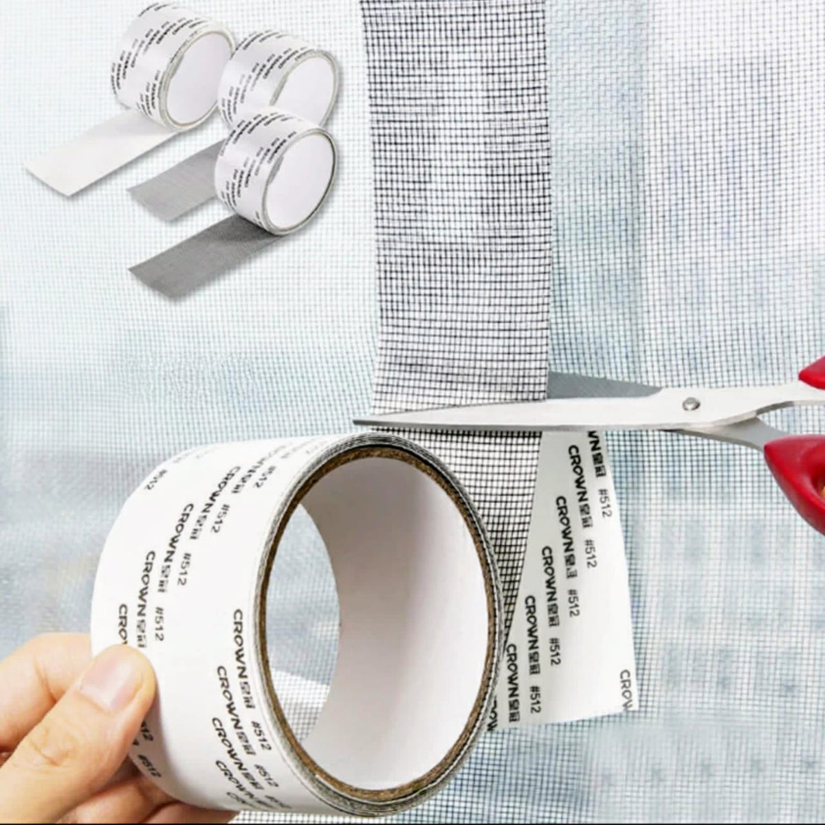 Window Mesh Repair Tape for Quick Screen Fixes