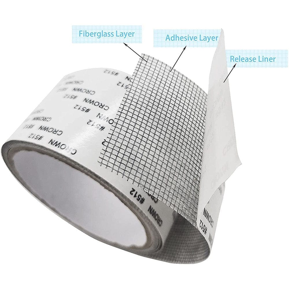 Window Mesh Repair Tape for Quick Screen Fixes